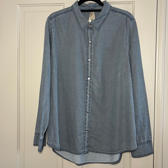 Liverpool Chambray Top XXL - Picture 1 of 4